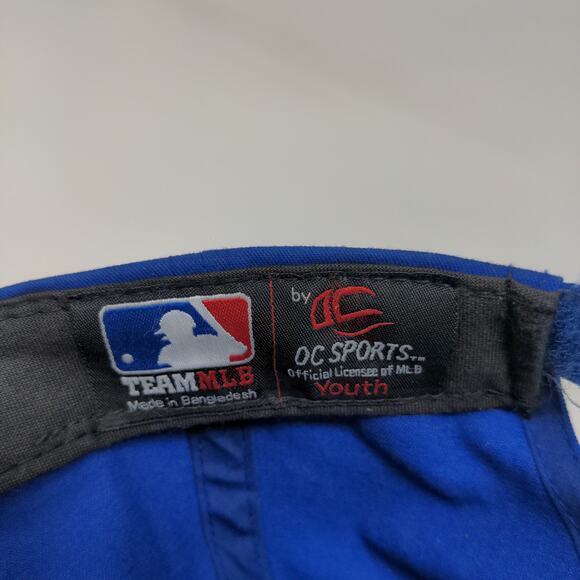 OC Sports Team MLB Youth Boys Chicago Cubs Hat Embroidered Logo Blue - Picture 12 of 13